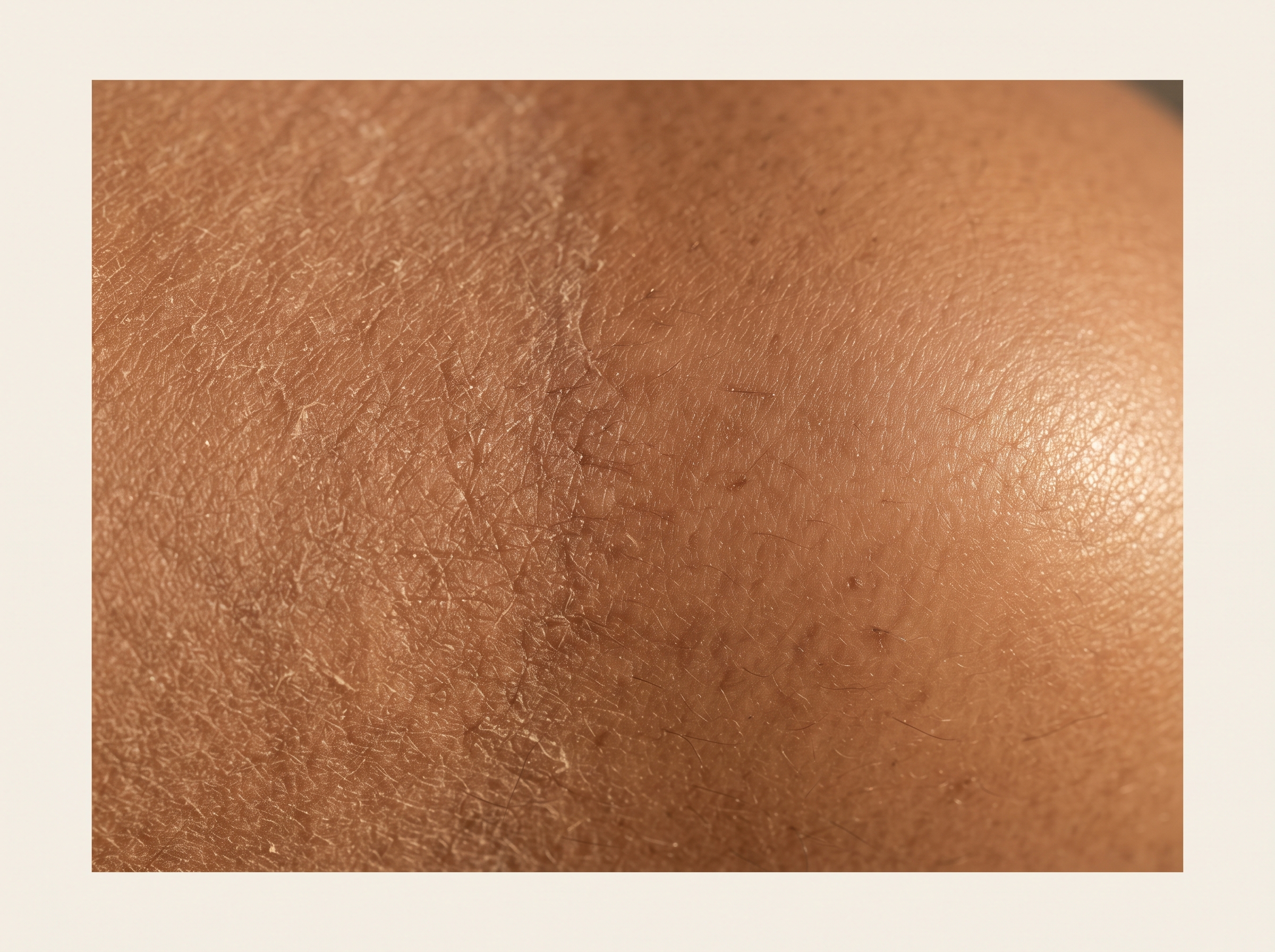 Macro texture image suggesting skin regaining smoothness and moisture retention