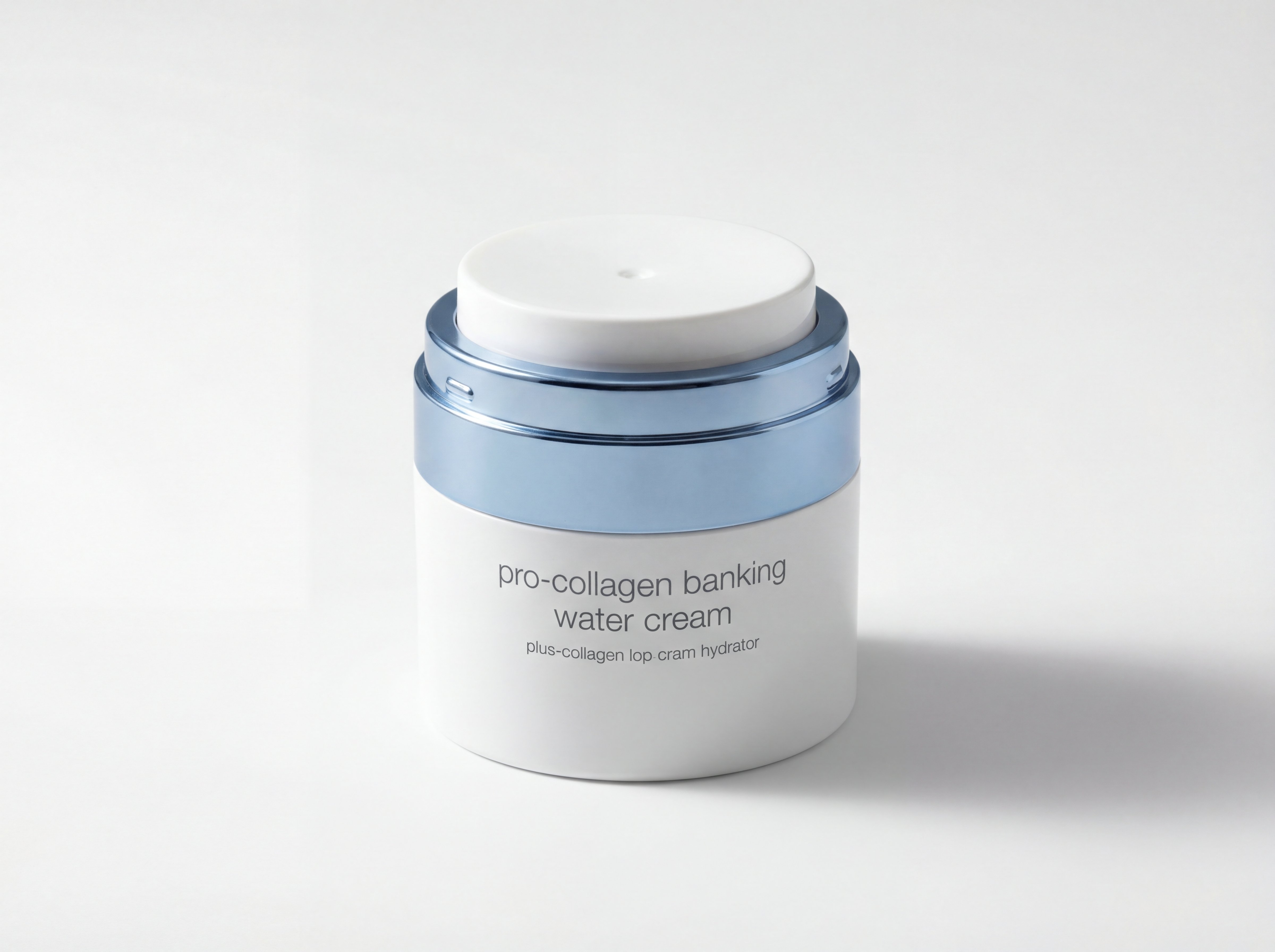 Dermalogica Pro-Collagen Banking Water Cream product photography showing the jar and cream texture