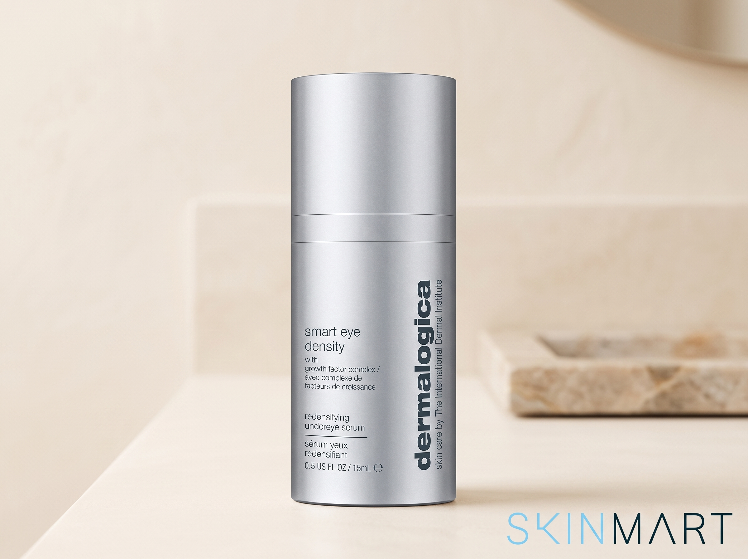 Dermalogica Smart Eye Density Booster product on a clean neutral surface